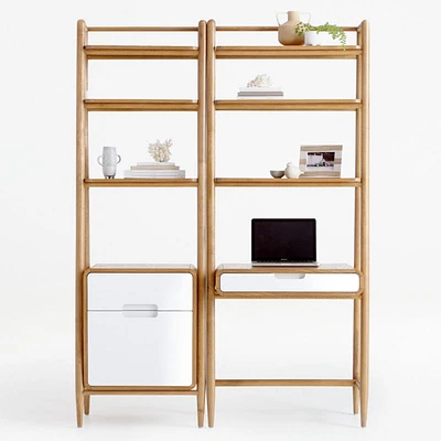 Helsing Bookcase And Desk Set