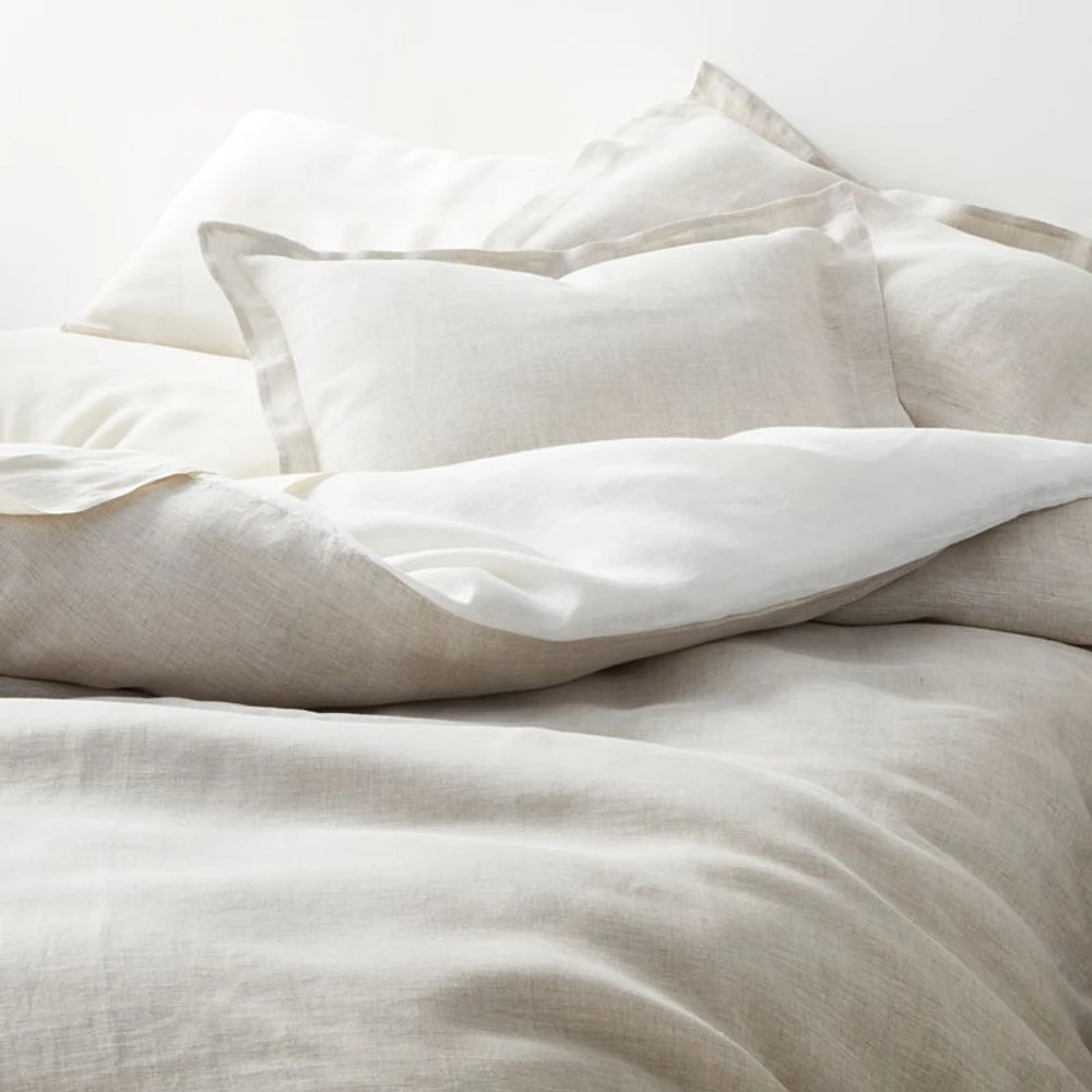 New Natural Hemp Standard Bed Pillow Sham