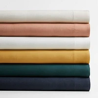 New Natural Hemp White Twin/Twin XL Bed Sheet Set