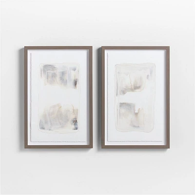 Hidden Gems I & II Wall Art Print Set