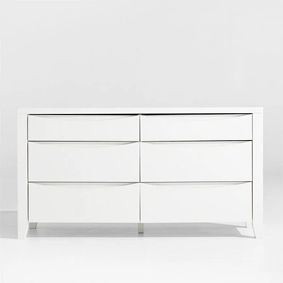 Hilde White Wood Dresser