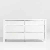 Hilde White Wood Dresser