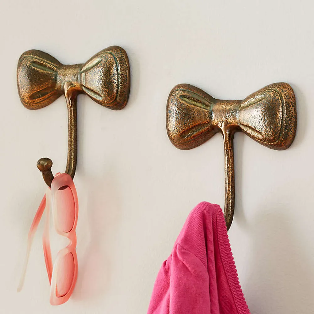 Little Bow Metal Wall Hook