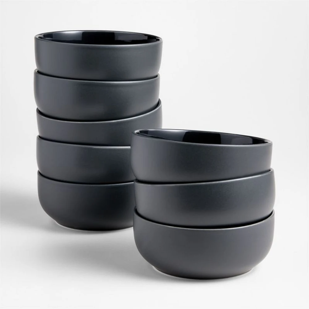 Hudson Charcoal Stoneware Cereal Bowl