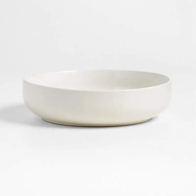 Hudson Natural Stoneware Low Bowl