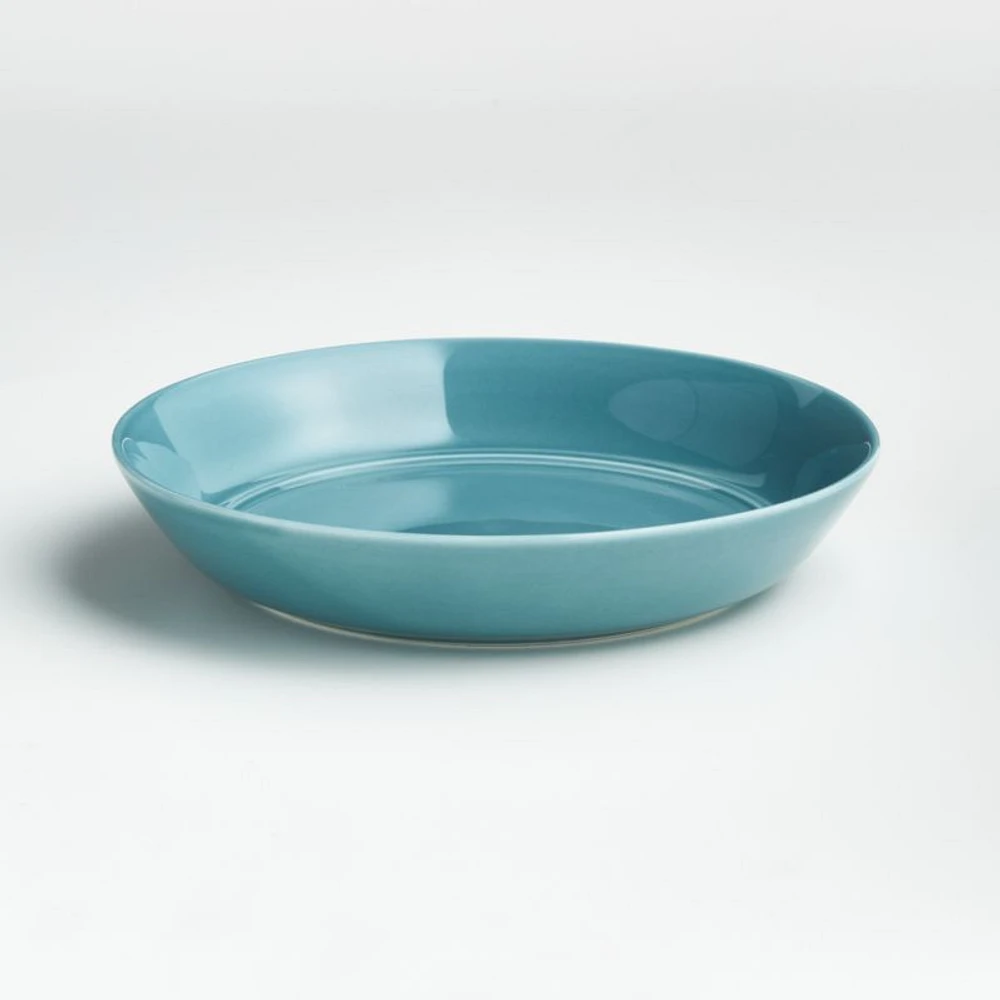 Hue Blue Low Bowls, Set of 4