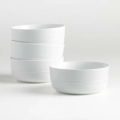 Hue White Bowls, Set of 4