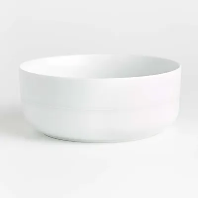 Hue White Serving Bowl