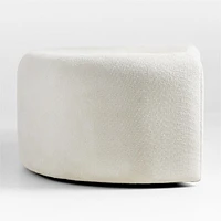 Hugger Curved Boucle Sofa by Leanne Ford