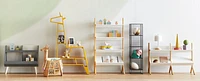 Giraffe Rattan Floor Storage Basket