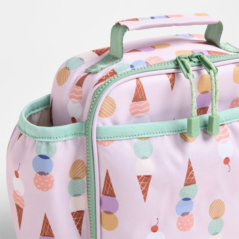 Ice Cream Cone Soft Insulated Kids Lunch Box