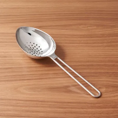 Stainless Steel Slotted Ice Scoop