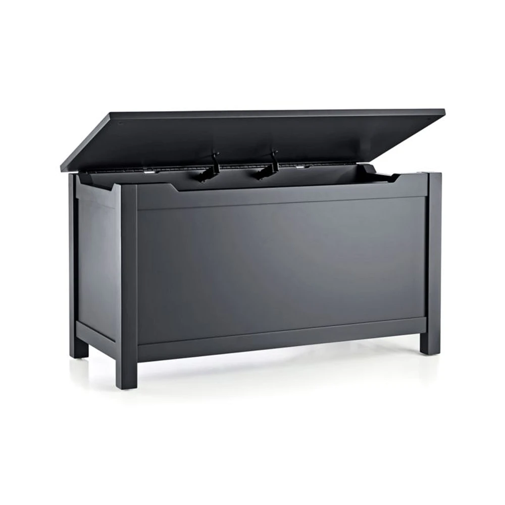 I'm Just a Charcoal Wooden Toy Box