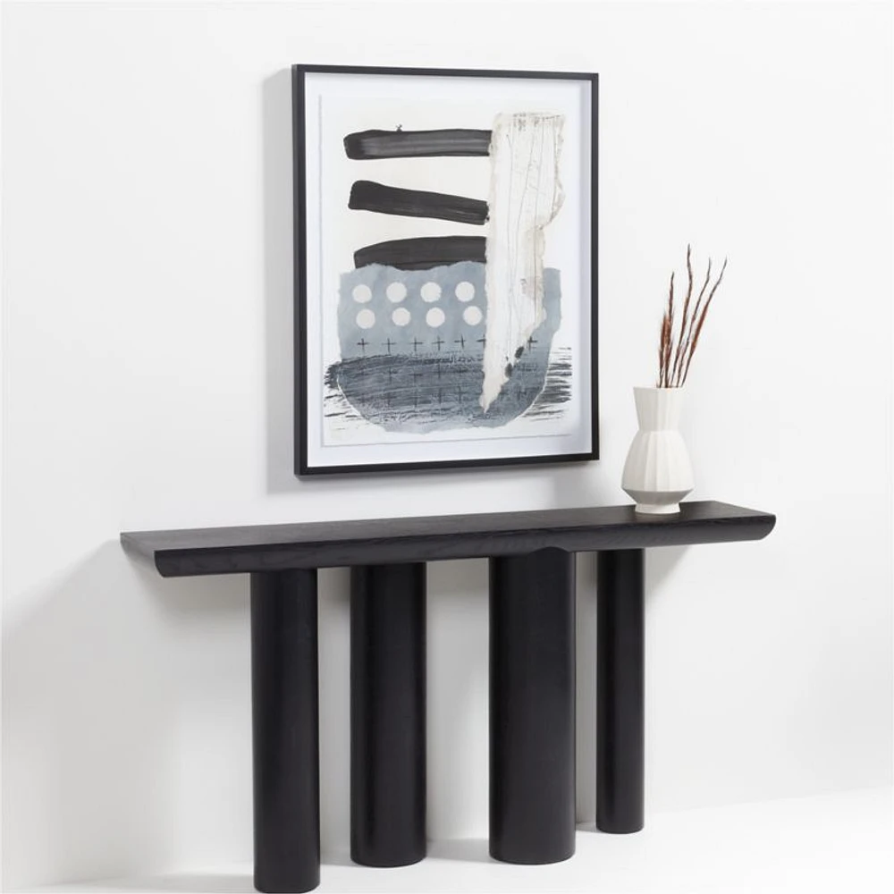 "Immersion I" Framed Wall Art Print Set 33.25"x41.25" by Jean Kenna