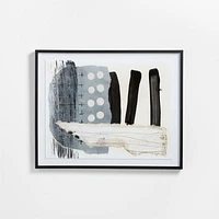 "Immersion I" Framed Wall Art Print Set 33.25"x41.25" by Jean Kenna