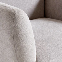 Imogen Upholstered Office Chair with Casters