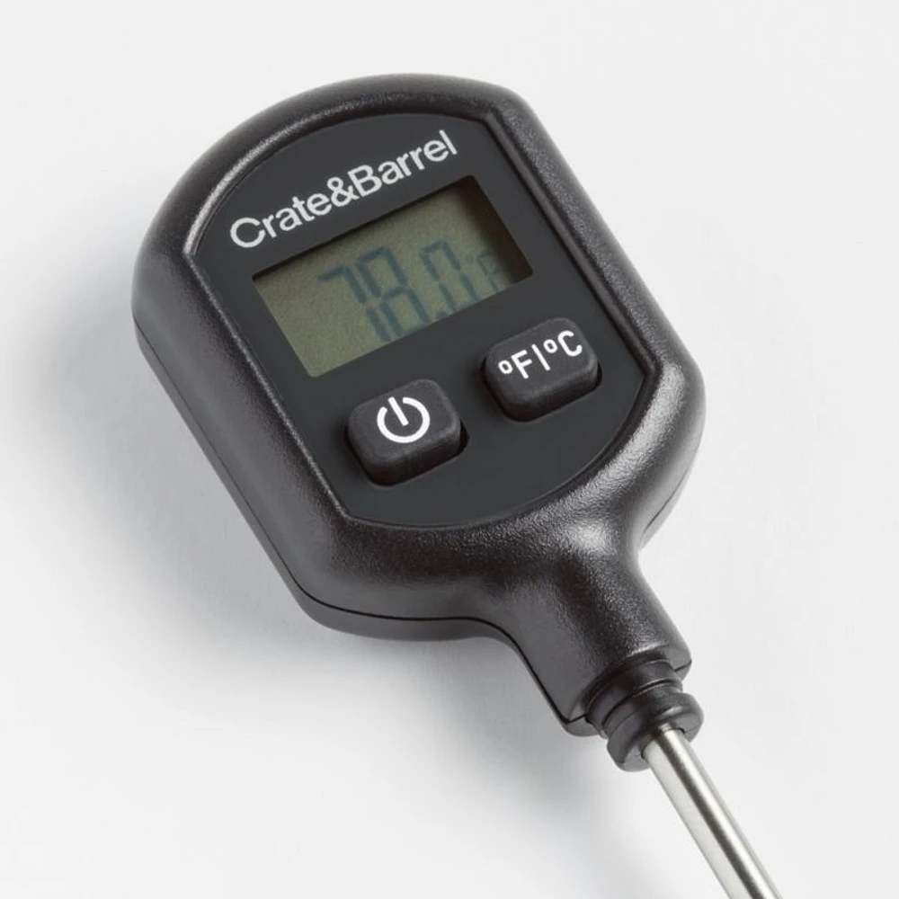 Crate & Barrel Instant Read Pocket Thermometer