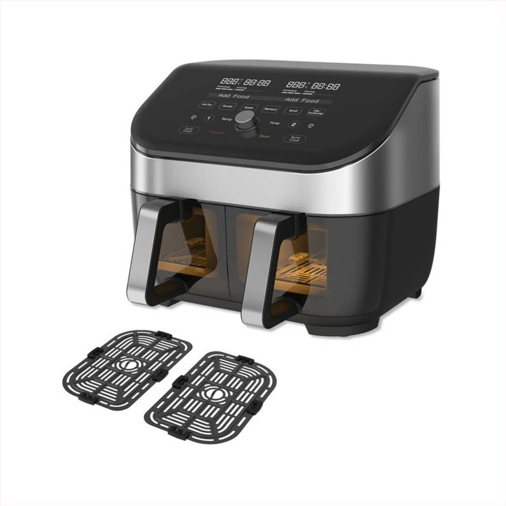 Instant™ Vortex™ Plus 8-Quart Dual Basket Air Fryer with ClearCook