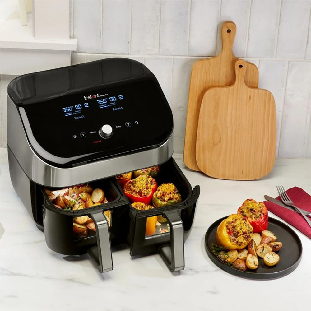 Instant™ Vortex™ Plus 8-Quart Dual Basket Air Fryer with ClearCook
