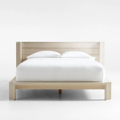 Inyo White Pine Wood Queen Bed