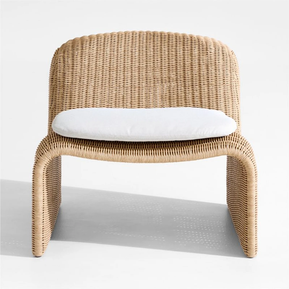 Ipanema Wicker Outdoor Lounge Chair with Cushion