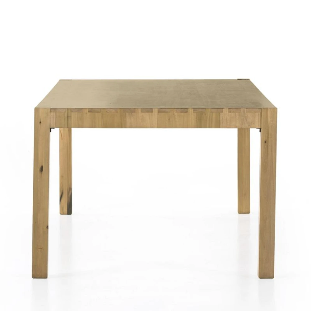 Isador 96" Natural Wood Dining Table