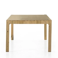 Isador 96" Natural Wood Dining Table