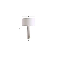 Isla Bronze Triangle Table Lamp, Set of 2