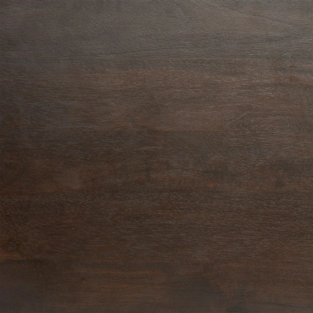 Ivan Dark Brown Wood Bar Cabinet with Storage