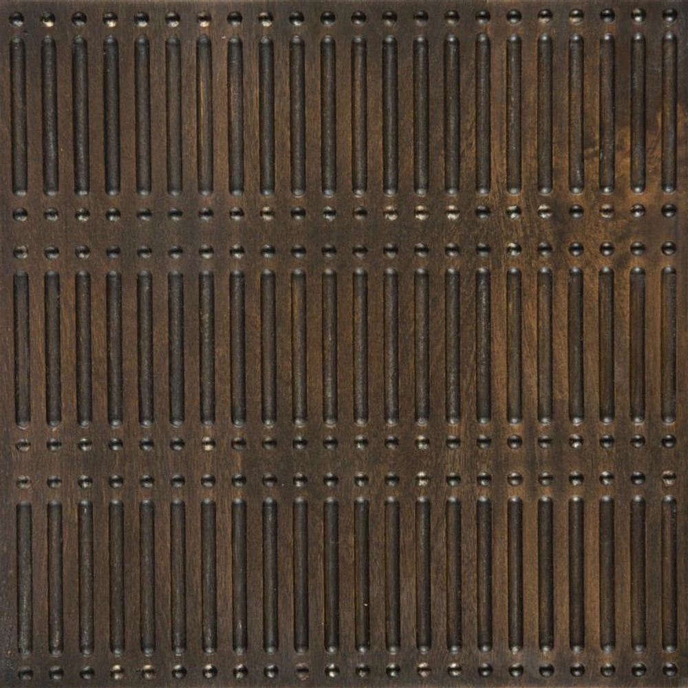 Ivan 69" Wood and Iron Storage Media Console