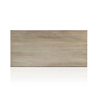 Ivan 84" Light Wash Wood Dining Table