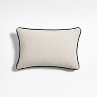 Menorah 22x15 Deep Indigo Blue Multi Throw Pillow Cover by Joan Anderson