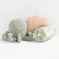 Bea Pink Ruched Shell Pillow by Jake Arnold