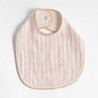 Frankie Pink Baby Bib Set by Jake Arnold