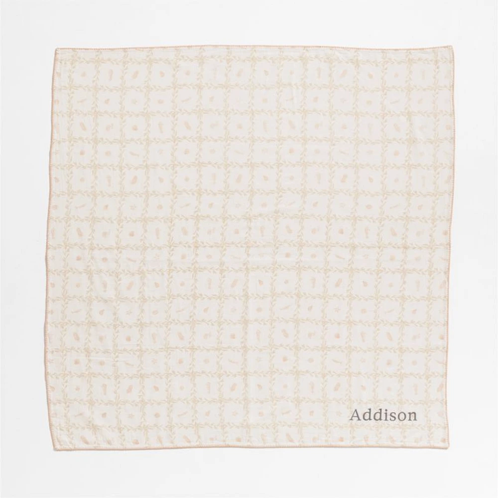 Frankie Pink Baby Swaddle Set by Jake Arnold
