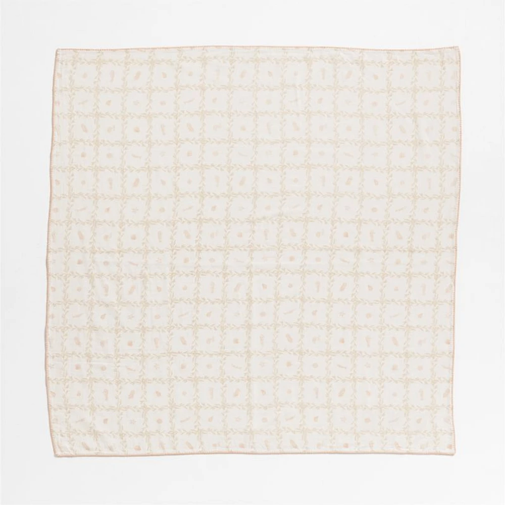 Frankie Pink Baby Swaddle Set by Jake Arnold