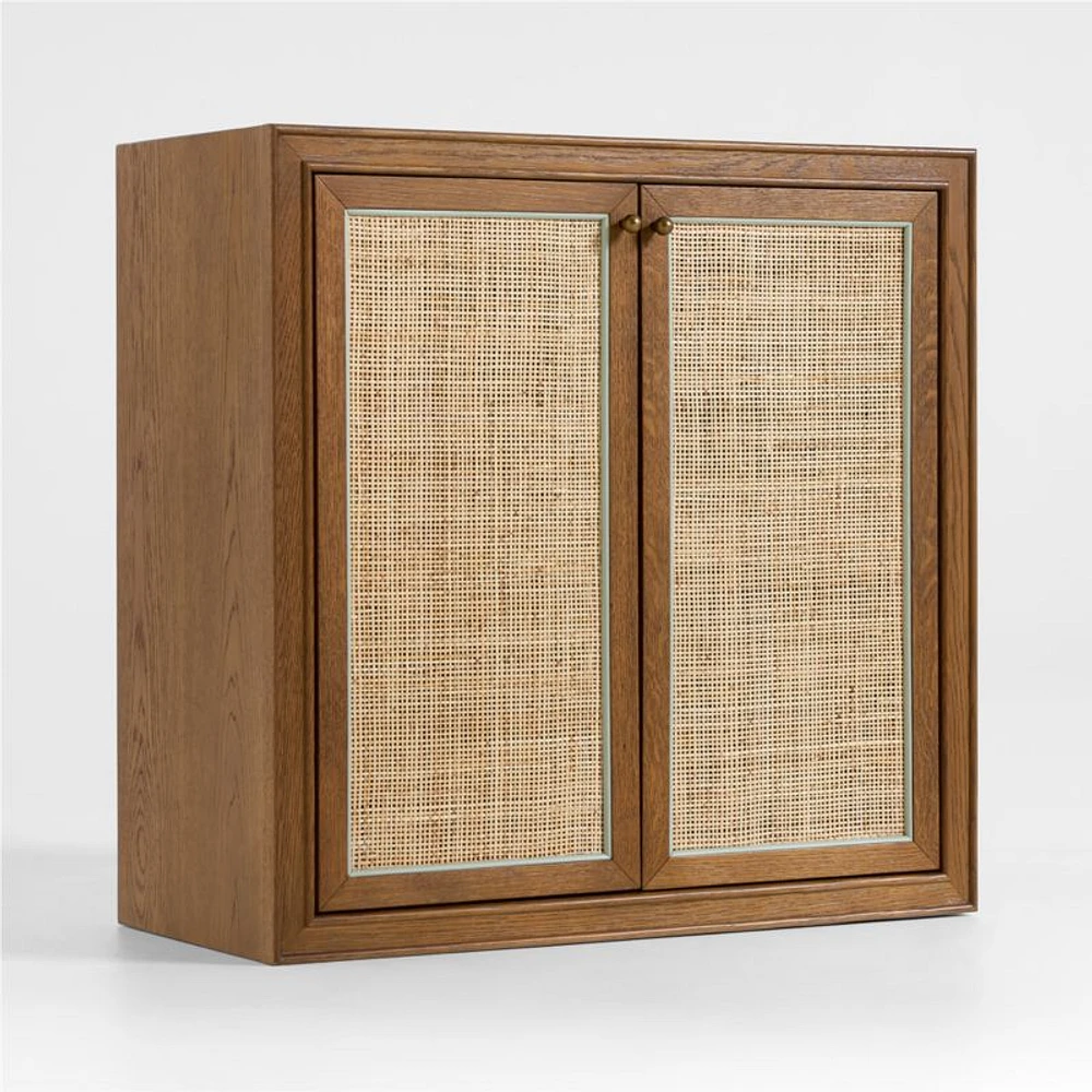 Hawes Modular Oak Wood Kids Bookcase with Door by Jake Arnold