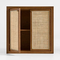 Hawes Modular Oak Wood Kids Bookcase with Door by Jake Arnold