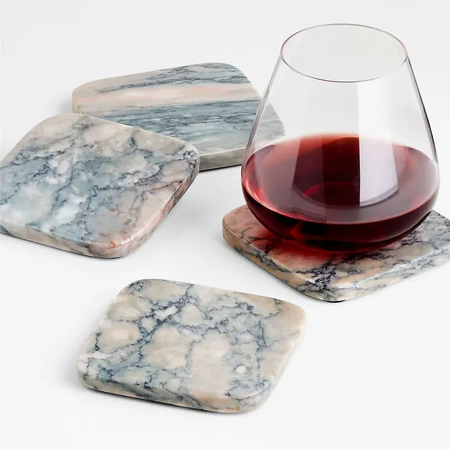 Set of 4 Cork Coasters by Molly Baz