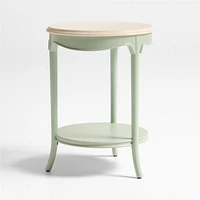 Collins Round Nursery Side Table by Jake Arnold