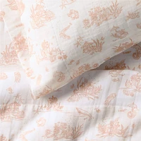 Seafield Pink Supersoft Kid's Queen Sheet by Jake Arnold