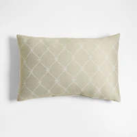 Sunbrella ® Sweeney 22"x15" Willow Green Outdoor Throw Pillow by Jake Arnold