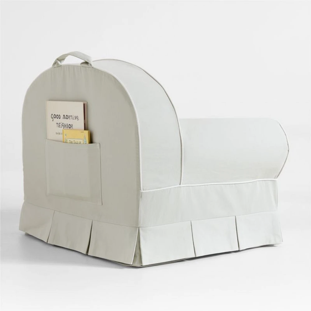 Whittle Beach Glass Green Kids Lounge Nod Chair by Jake Arnold