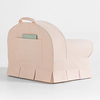Whittle Seashell Pink Kids Lounge Nod Chair by Jake Arnold