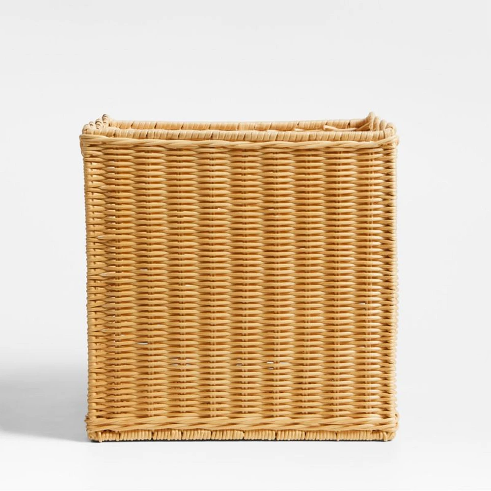Keepsake Wavy Wicker Kids Storage Bin by Jeremiah Brent