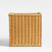 Keepsake Wavy Wicker Kids Storage Bin by Jeremiah Brent