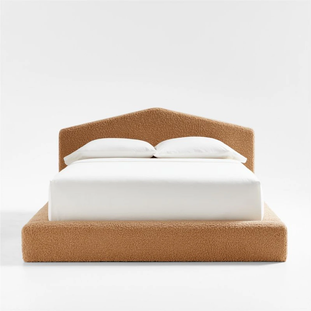 Tucker Brown Sherpa Kids Full Bed by Jeremiah Brent