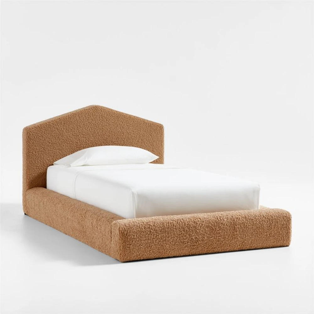 Tucker Brown Sherpa Kids Full Bed by Jeremiah Brent