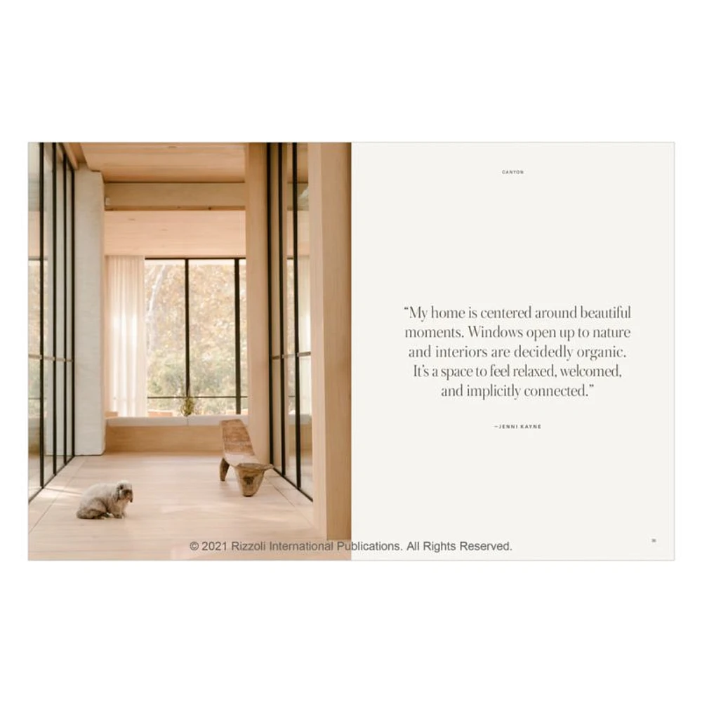 "Pacific Natural at Home" Interior Design Book by Jenni Kayne