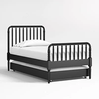 Jenny Lind Wood Kids Twin Trundle Bed